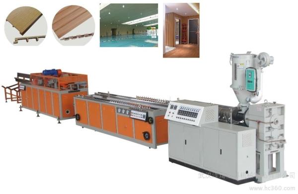 Linha de produção de molduras de portas de madeira de plástico PVC WPC