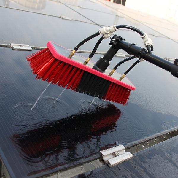 Household Cleaning Red Window Washing Equipment with High Place Water Spray x23 Brush