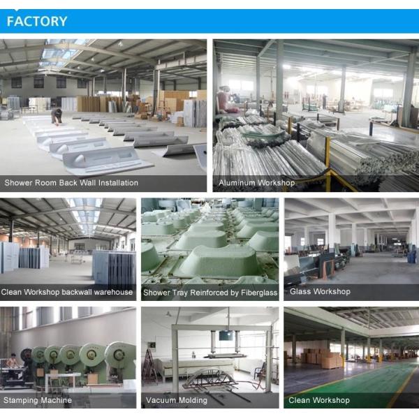 Многофункциональное ливня пара сползая стекла квадранта изогнутое кабиной форменное