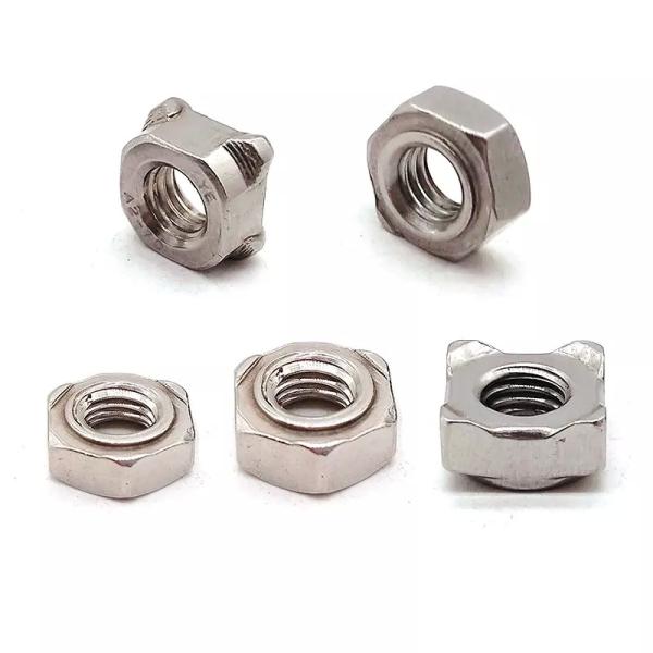 DIN 929 Weld Nut A2 Stainless M6 - M12 Titanium Brass Stainless Steel Hex Nuts