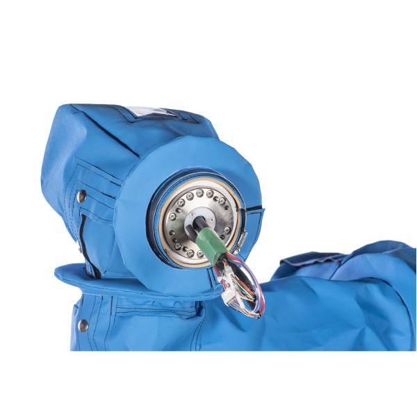 Black Robotic Armor Covers With Aluminum Foil Insulation Material