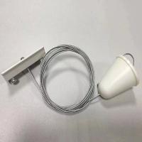 Kits de suspension d'éclairage sur rail en acier à LED en laiton