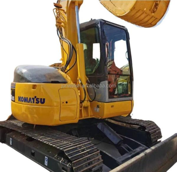 8 Ton Mini Digger Komatsu PC78US-6 Hydraulic Excavator with Low Working Hours 128.6KW
