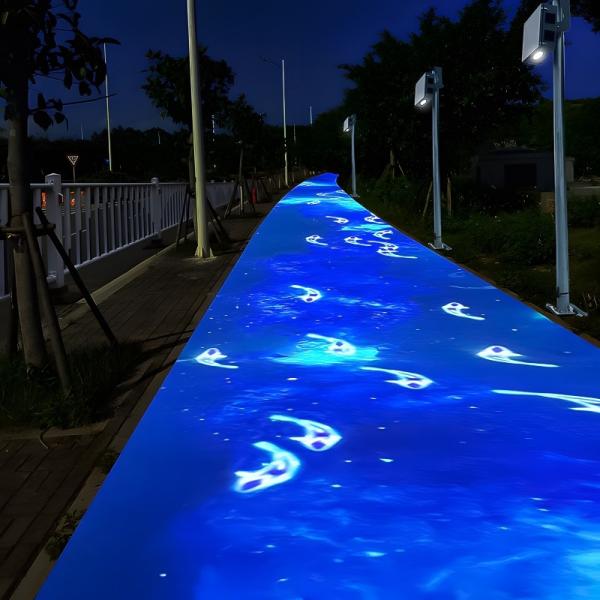 250V Waterproof Floor Interactive Projection System Interactive Projector Outdoor