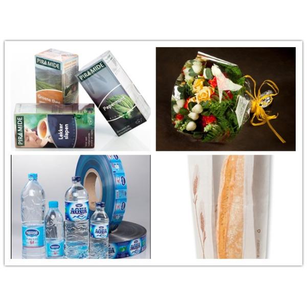 Bio película biodegradable clara basada del Bioplastic de la película de encogimiento del PLA al embalaje flexible