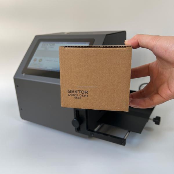 Equipamento de codificação de data estática portátil para sacos de plástico de embalagem