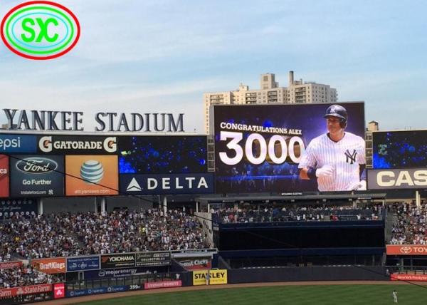 P10 Advertising Flexible Signs Full Color Outdoor Waterproof Stadium Perimeter Led Screen
