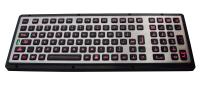 Clavier antipoussière et imperméable de petit IP65 de panneau de bâti avec 103 clés