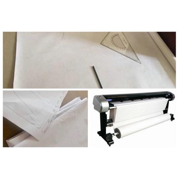 80gsm  CAD Plotter Garment Paper For Garment Cutting Room Tracing