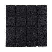25mm Thick Crossfit Gym Floor Mats Black Sport Floor Mats Anti Slip