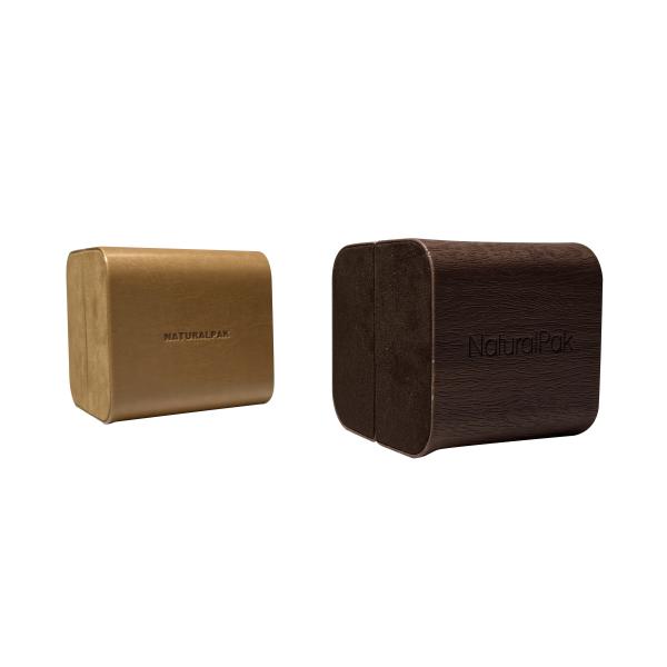 Wooden Texture Leatherette Wrist Watch Packaging Boxes Watch Strap Gift Box