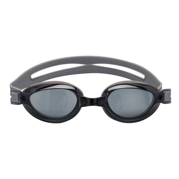 Contrast Color Waterproof Silicone Swimming Goggles Electroplating