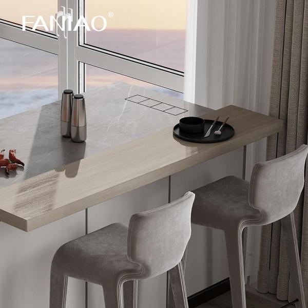 Автоматическая модульная популярная мебель модульная кухня белый лаковый кухонный шкаф