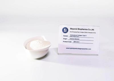 Molecular Structure Native Type ii Collagen , Undenatured Hydrolyzed Collagen Type ii