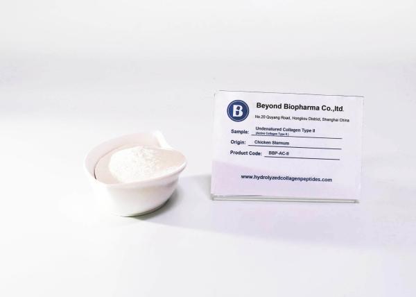 Molecular Structure Native Type ii Collagen , Undenatured Hydrolyzed Collagen Type ii