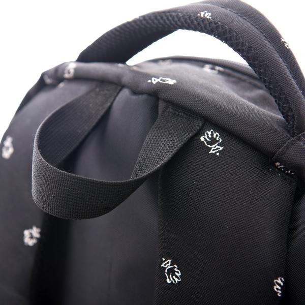 Heavy Duty  Laptop Outdoor Sports Backpack Printed Polyester Leisure For Students