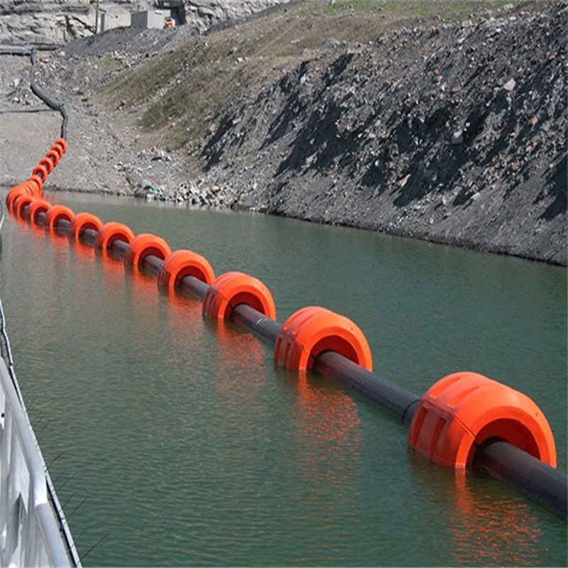 HDPE Material Hose Floats with Modular Design for Corrosion Resistant Dredging Applications