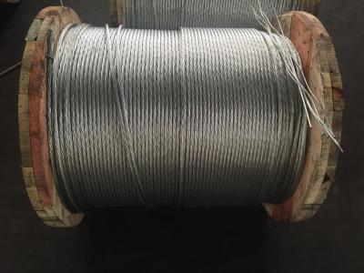 High Carbon EHS ASTM A 475 Steel Messenger Cable , High Strength 5 16 Steel Cable