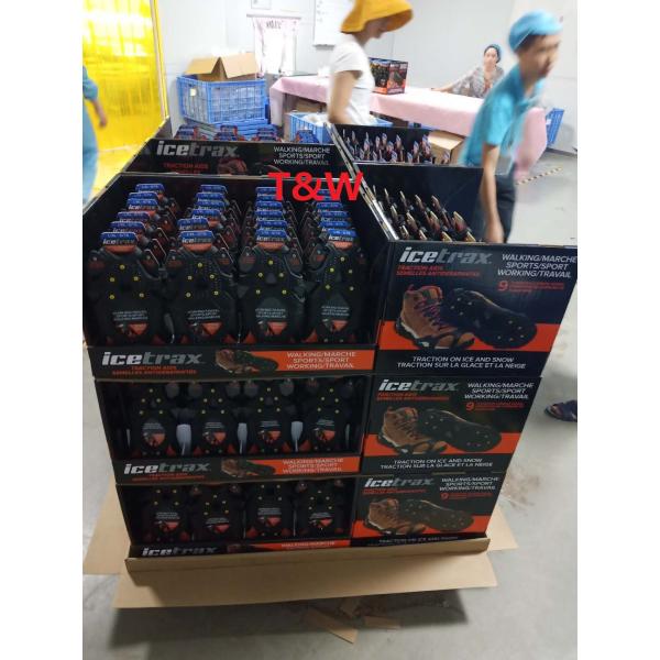 Картонные пластиковые подносы PDQ для набора льда, проданные в магазин Costco