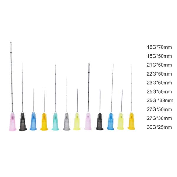 Игла 2 иглы 25g*50mm 18g*70mm Cannula красоты CE тупая