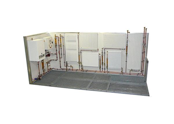 2.65CBM Electrical Installation Trainer 195kgs , Disassembly Industrial Automation Trainer