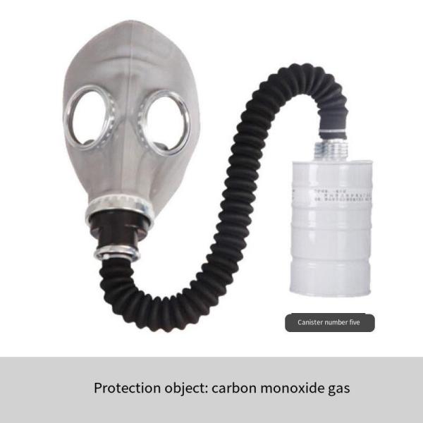 Маска с защитной панорамной газовой маской из мягкой резины 0,515 кг