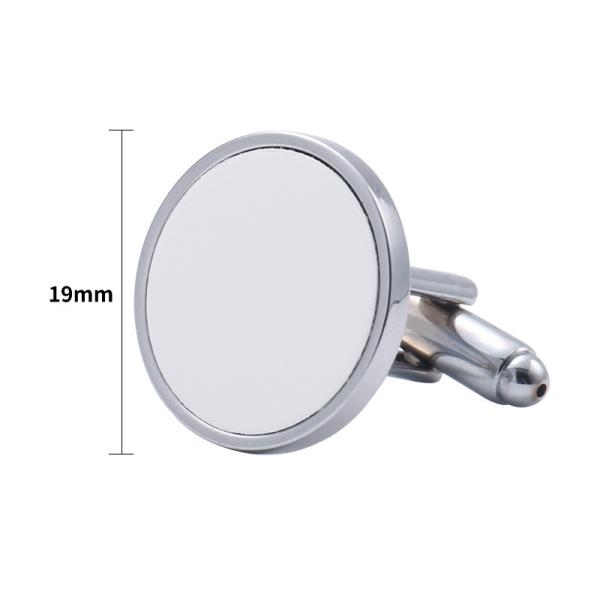 Personalised Photo Cufflinks Cute Sublimation Blank Metal Cufflinks