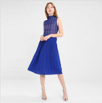 2018 New Arrivals Women Overlapped Midi Dress