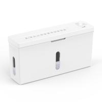 Nouveau produit CS201C Blanc 6 feuilles P3 Home Office Mini écran de bureau déchiqueteur de papier