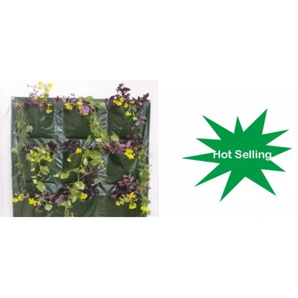 Outdoor Large Capacity Garden Gallon Waterproof Green Lawn PE Woven Waste Bags, Reusable Yard Waste Bags