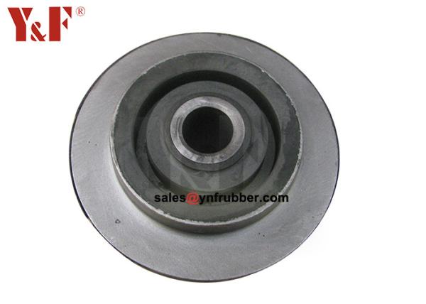 Black Auto Motor Mounts Noise Reduction Steel Material For Trucks