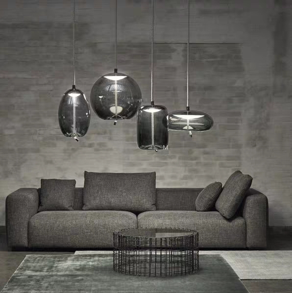 Modern Led Pendant Lights Hanging Lamp Kitchen Dining Room Bedroom Drop Down Pendant Light Fixtures