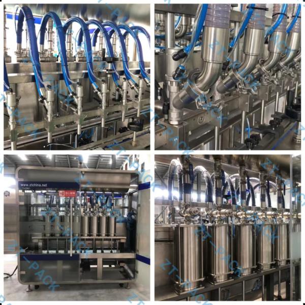 Заполнитель бутылки оливкового масла машины завалки 5l поршеня 100-1000ML