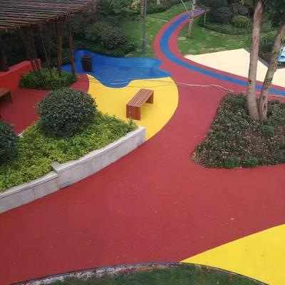 EPDM não tóxico coloriu os grânulo de borracha para o campo de jogos da passagem do parque