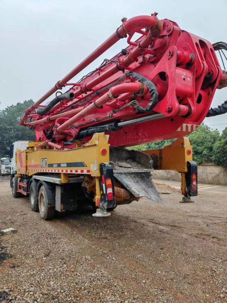 SANY 52 Meter Used Concrete Pump Truck 2019 SYM5350THB Construction Equipment