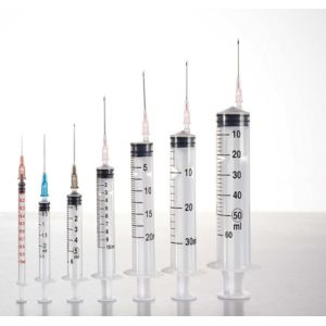 EO Sterilized Leak-Proof 2-Part Disposable Sterile Syringe for Medical Use