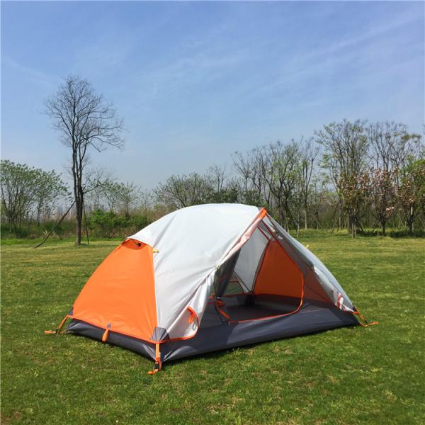 1 to 3 Person High-end Aviation Aluminum Pole Double Layers Waterproof Backpacking Tent(HT6026)