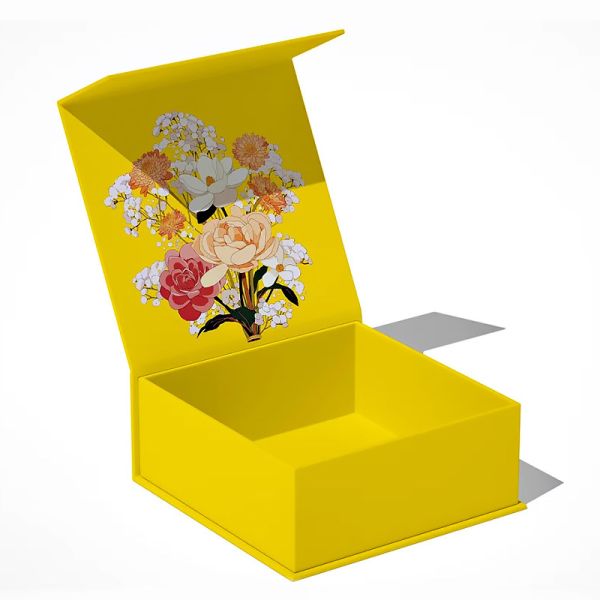 Magnetic Flip Book Box Makeup Cosmetic Packaging Boxes Durable Protective Excellent Packaging