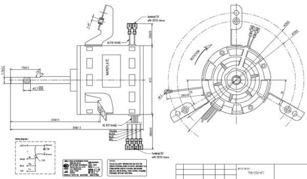 Air Conditioner Indoor Fan Motor