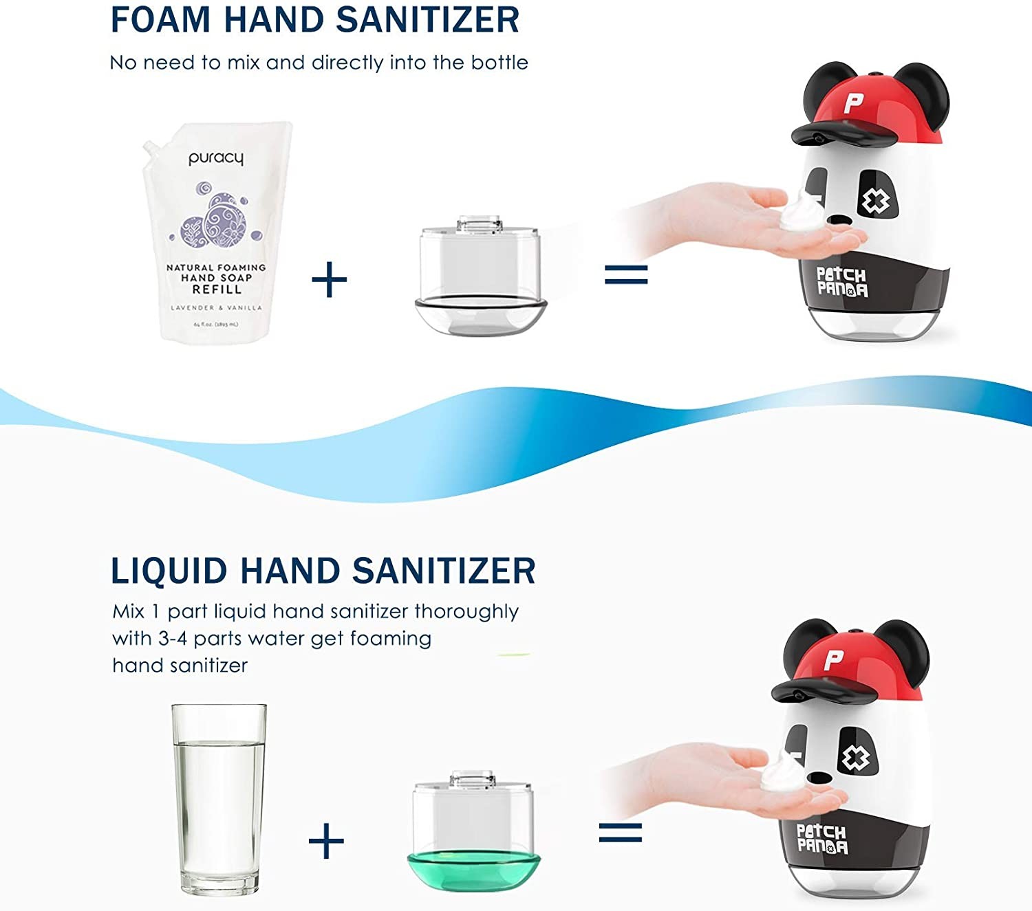 Красный цвет детей держателя 200ML стены распределителя мыла руки ODM Touchless