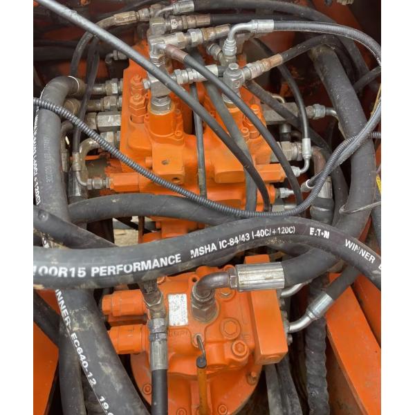 Hydraulic Terrain Wheeled Used Doosan Excavator DH150W 12Tonne