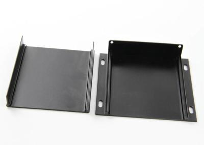 Black Oxidize AL2024 Aluminum Extrusion Profiles Metal Box Shell Customizable