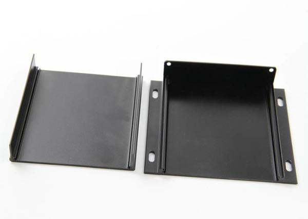 Black Oxidize AL2024 Aluminum Extrusion Profiles Metal Box Shell Customizable