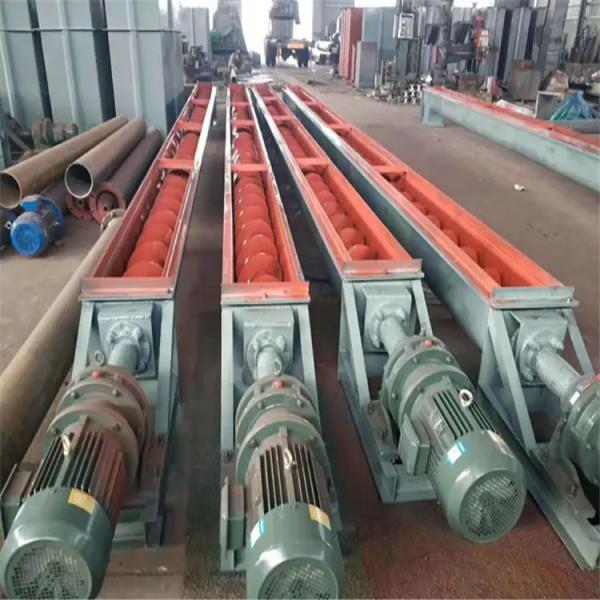 Stainless Steel Screw Auger Conveyor Industrial Spiral Screw Conveyors System
