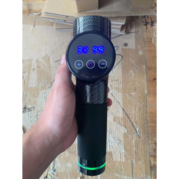 Массажный пистолет для бодибилдинга в тренажерном зале с шестью головками для расслабления мышц