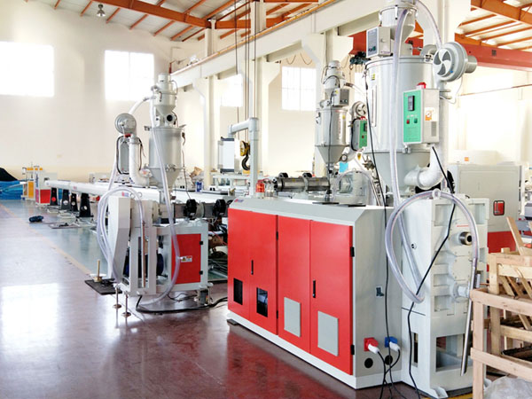 EVOH Oxygen Barrier Plastic Pipe Extrusion Machine For 3 Layer PERT Pipes