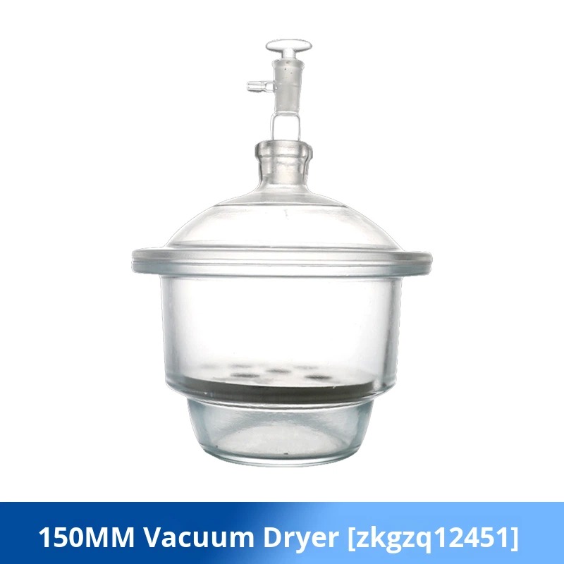 High Accuracy Glass Vacuum Drier Transparent & Brown 150/180/210/240/300mm for Lab Use China Origin