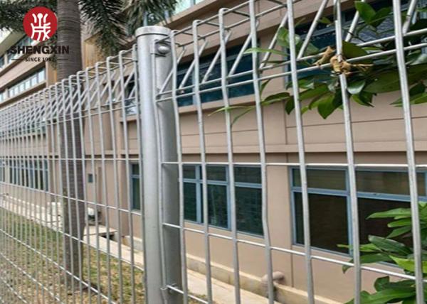 Vandal Resistant BRC Mesh Fence High Stability For Home