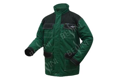 Wind Proof Blended Padded Jacket / Lightweight Winter Workwear Long Jacket