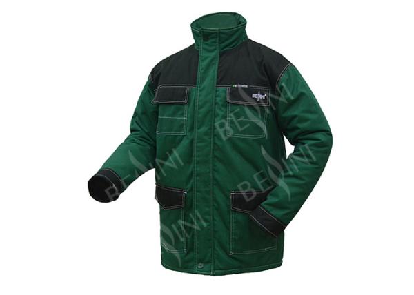 Wind Proof Blended Padded Jacket / Lightweight Winter Workwear Long Jacket